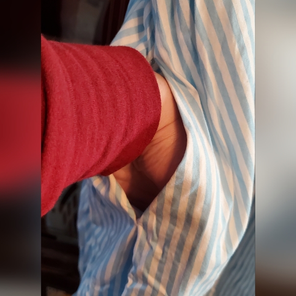 Hot Topic Blue and white striped Dress - Picture 5 of 9